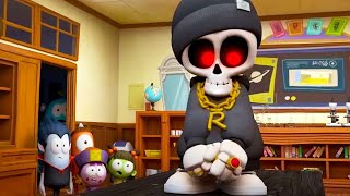 Skeleton Rap  Spookiz  Cartoons for Kids [upl. by Iruy]