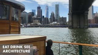 Manhattan Architecture Boat Tour  AIA New York amp Classic Harbor Line [upl. by Alwitt]