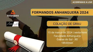 Solenidade de Colação de Grau Anhanguera 2024 [upl. by Edaw761]