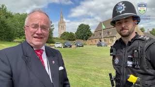 A busy day for the Police amp Crime Commissioner in Rutland [upl. by Etheline]