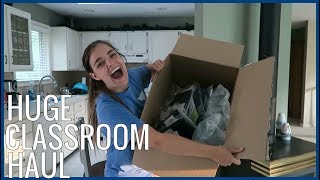 BIGGEST CLASSROOM HAUL YET  LifeWithKimm [upl. by Hube]