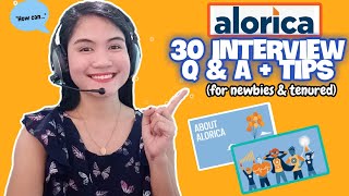 30 ALORICA INTERVIEW QUESTIONS AND ANSWERS FOR NEWBIES AND VETERANS 2024  NAYUMI CEE 💙 [upl. by Uriisa]