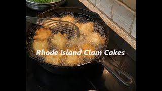 Rhode Island Clam Cakes See ingredients below in description [upl. by Tirrell]