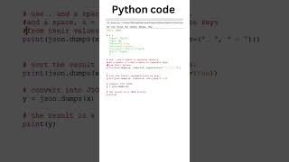 Python JSON😇 [upl. by Fuller869]