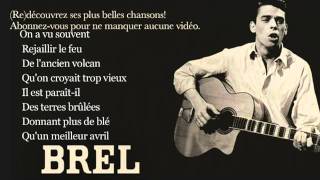 Jacques Brel Ne me quitte pas Paroles Lyrics YouTube [upl. by Rozalin]