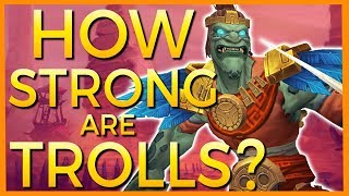 How Powerful Are Trolls  World of Warcraft Lore [upl. by Acsirp767]