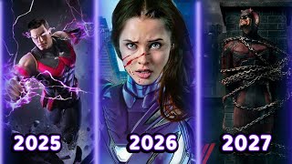 Upcoming Marvel SeriesMovies 20252026 and 2027 Part 2 [upl. by Anorahs]