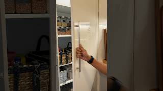 🤩my hidden pantry tour yt pantry pantryorganization explore kitchen kitchenitems kitchentips [upl. by Ahsenev]