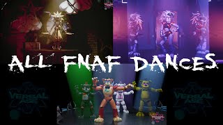 All FNAF Dance Scenes  Verbalase [upl. by Nilad353]