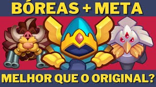 Rush Royale  Bóreas  Caçador  Bagata l Gameplay português PTBR [upl. by Estis]