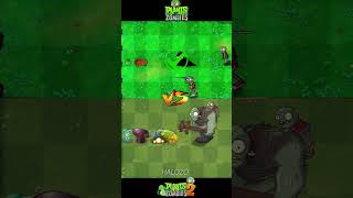 Pvz vs pvz 2  Cob Cannon Snow pea Sea Shoom Plant Team Vs Gargantuar zombie Team shorts [upl. by Ashti]