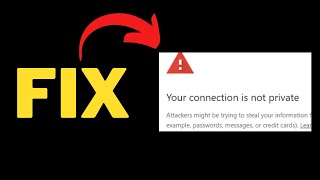The website uses HSTS Solution You connection is not private FIX [upl. by Adev384]