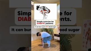 Simple exercise for DIABETIC patient 🤩🤩🤩diabetes diabetic [upl. by Labotsirhc707]