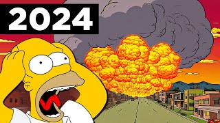 7 PREVISÕES DOS SIMPSONS PARA 2024  O Que Está Por Trás Disso [upl. by Nnaaras]