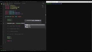 Making Snake in Ncurses  Tutorial 4  The Main Game Loop [upl. by Ahseinad84]