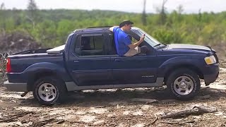 OFFROADING IN THE FORD SPORT TRAC [upl. by Prady]