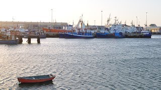 The harbour of Lüderitz Namibia [upl. by Arlen689]