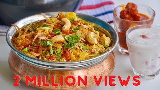 Quick amp Tasty Vegetable BiriyaniPressure Cooker Vegetable BiryaniEasy Veg BiryaniRecipe no 146 [upl. by Yael]