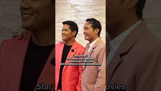 Gerald Santos amp Baron Geisler at starawardsformovies [upl. by Rednirah]