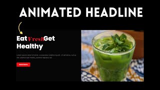 Elementor How to Use the Animated Headline Widget [upl. by Lidia]