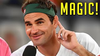 Roger Federer  20 Points If They Werent Filmed NOBODY Would Believe Them [upl. by Carlo]