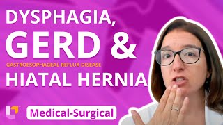 Gastrointestinal System Dysphagia GERD amp Hiatal Hernia  MedicalSurgical GI  LevelUpRN [upl. by Loraine5]