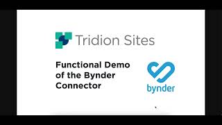 Tridion Sites and Bynder Connector Demo [upl. by Aleyak]