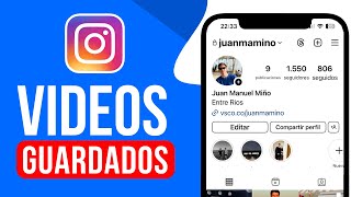 Cómo VER los VIDEOS GUARDADOS en Instagram Guia Completa [upl. by Terrijo]