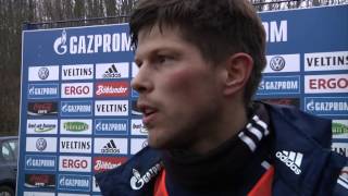 KlaasJan Huntelaar setzt klares Ziel quotChampionsLeaguePlatzquot  Hamburger SV  FC Schalke 04 [upl. by Ecyle599]