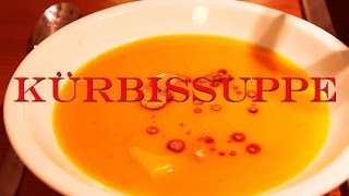 Meine Kürbissuppe  Herbstsuppe  schnell einfach und gesund Suppenrezept CANANS REZEPTE [upl. by Inaoj46]