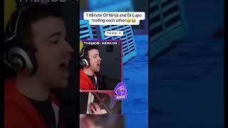 Ninja and Dr Lupo Trolling each other 💀 fortnite warzone cod bo6 codm funny tylerthecreator [upl. by Eadwine]