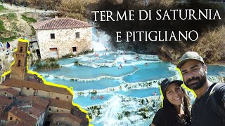 TERME GRATIS  Le Terme di Saturnia Cascate del Mulino amp Pitigliano Toscana vlog [upl. by Willms]