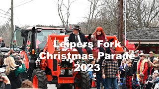 Leipers Fork Christmas Parade with Wynona Judd as Grand Marshall Leipers Fork TN 2023 [upl. by Eniledam959]