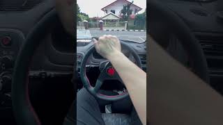 NRG quick release ding sound in Honda Civic EK3 [upl. by Enyamrahc]