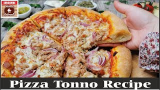 Pizza Tonno  Italian Pizza Recipe  Thunfisch Pizza [upl. by Torr]