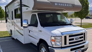 Winnebago Minnie Winnie 25B Renter Orientation [upl. by Adihsar]