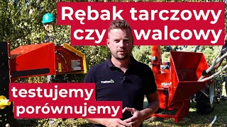 Jaki rębak do gałęzi  tarczowy czy walcowy Test Remet R150 i 4FARMER BX62S  Traktorcompl [upl. by Eeresid]