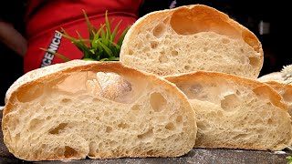 Hören Sie auf Brot zu kaufen und machen Sie Chaabata nach diesem Rezept Brot mit Alveolen [upl. by Laetitia624]