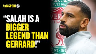 PASSIONATE Liverpool Fan RATES Mo Salah HIGHER Than Steven Gerrard In Legend Status 😱🔥 [upl. by Eiramanad]