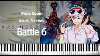 엑소스히어로즈 Exos Heroes OST Battle Special 6 전투 piano cover 피아노 커버 [upl. by Aleinad]