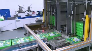 Boxes locking making production line [upl. by Nnor]