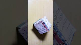 How to make cute mini Calendar diy craftdiy craftides music cardboardcraft craft [upl. by Natloz259]