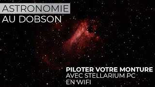 TELESCOPE SYNSCAN  Pilotage par Stellarium en WIFI sans ASCOM [upl. by Moria625]