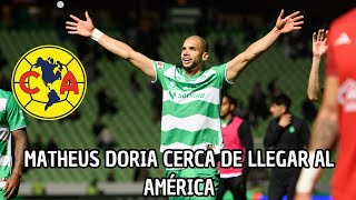 Matheus Doria Seria Uno De Los Refuerzos Del America Para El Proximo Torneo Al No Seguir En Santos [upl. by Nehr234]