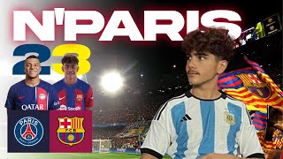 E SHIKOVA BARCELONA VS PSG LIVE NGA STADIUMI NË PARIS [upl. by Mont]