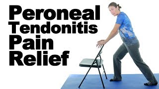 Peroneal Tendonitis Stretches amp Exercises – Ask Doctor Jo [upl. by Roos]