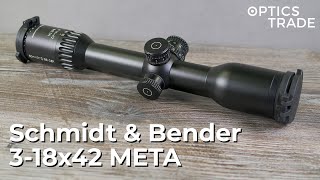 Schmidt amp Bender 318x42 Meta Rifle Scope Review  Optics Trade Reviews [upl. by Atirahs]