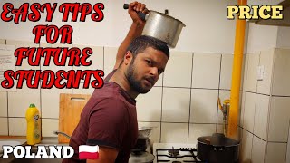 HOW DOES INTERNATIONAL STUDENT MANAGE COOKING IN POLAND  EXPENSES IN POLAND  STUDENT LIFE europe [upl. by Naomi]