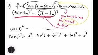 Binomial Theorem  Part 2 Class XI maths mathematics exam cbseeducation trending youtube [upl. by Inod]