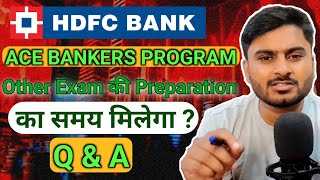 HDFC Ace Bankers Program  Janshu Mishra [upl. by Sudbury]